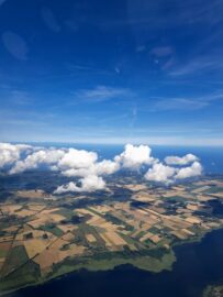 Perfect weather at the border