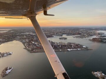 Helsinki auringonlaskussa